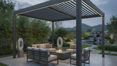 Top 10 High-End Pergola Systems in China for Global Buyers?