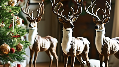 How to Choose the Best Xmas Deer Decor for Your Home?