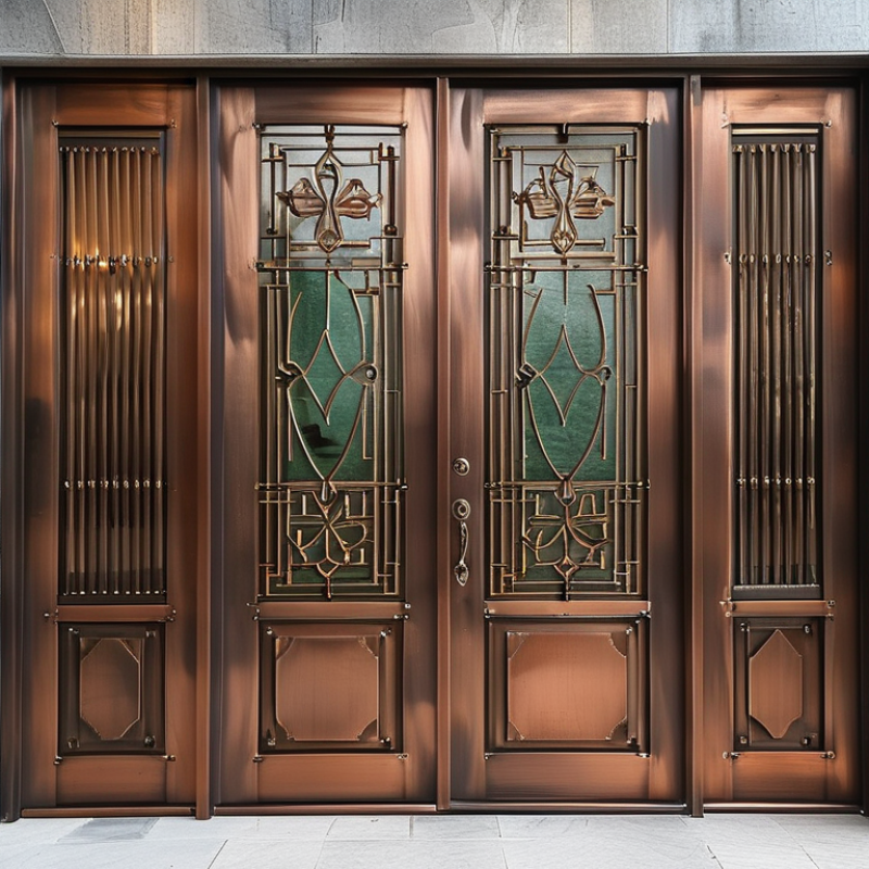 Top 10 Copper Door Designs for Global Buyers to Consider?