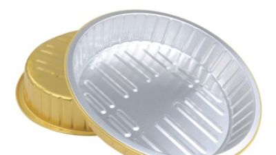 Wide & Shallow 35.5oz1050ml 9.06 Round Gold Foil Container for Family Pizza & Salad Bar (4).jpg