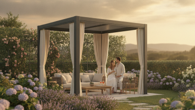 How to Choose a Pergola With Side Curtains for Your Garden?