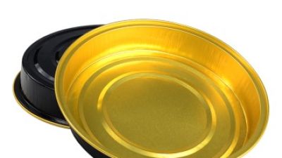 Custom Duplex Color 16.2oz480ml 6.5x4.33 Black Gold Aluminum Foil Container with Plastic Lid for Steak Takeout & Premium Rice Bowl (4).jpg