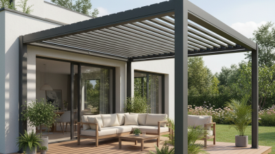 What Is a Louver Roof Pergola Kit and How Does It Work?