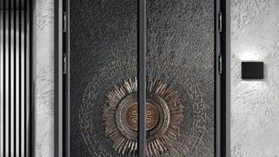 Luxury UK Royal Style Armored Door  Cast Aluminum Bulletproof Entry Door.jpg