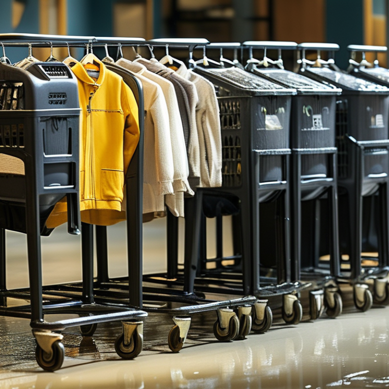 ¿Cómo elegir un carro de clasificación de ropa?