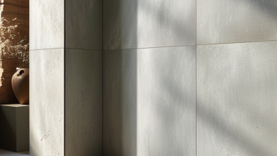 How to Choose Rough Cement Texture Porcelain Panels?