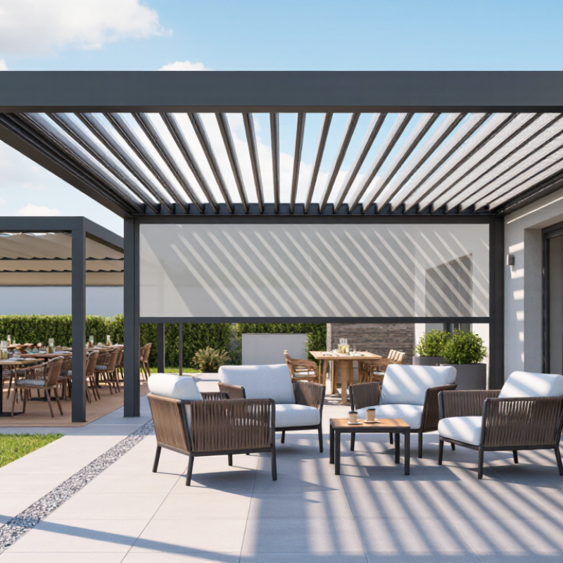 How to Choose an Adjustable Louvered Roof?