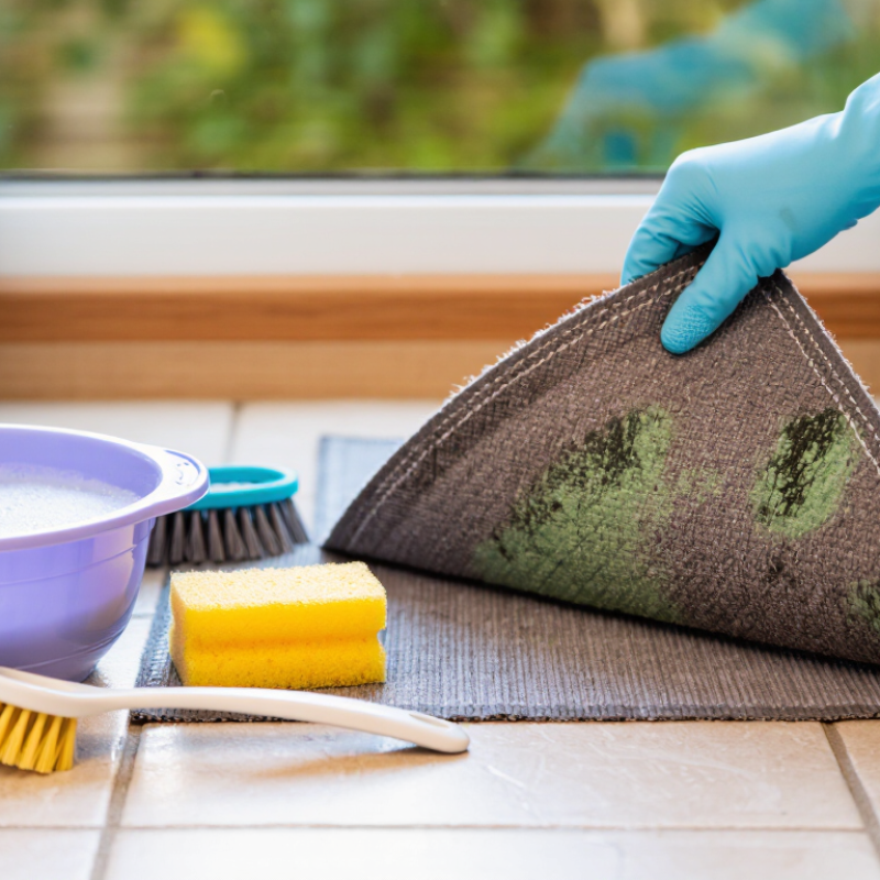 How to Remove Floor Mat Mold Safely?