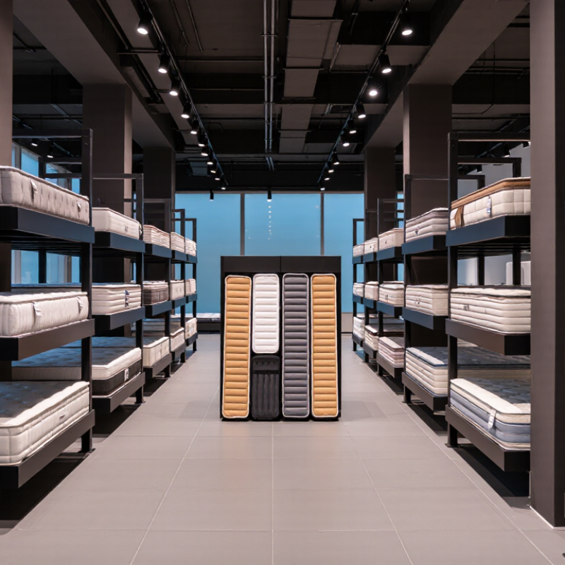 What Is a Mattress Display Rack?