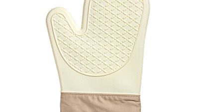 Heat Resistant Double Cotton BBQ Silicone Oven Silicon Kitchen Gloves.jpg