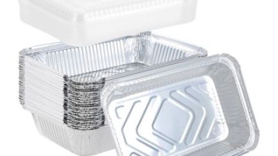 Eco Friendly 27oz800ml 8.27x5.51 Aluminum Foil Tray for Roasted Veggies & Mac and Cheese Side (3).jpg