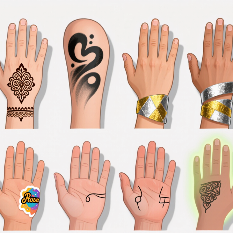 Top 10 Types of Non Permanent Tattoos for Global Buyers