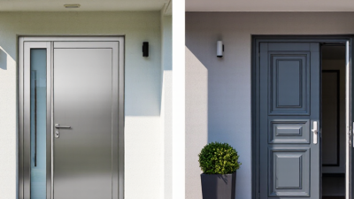China Best Single Vs Double Entry Door Which Is Better?