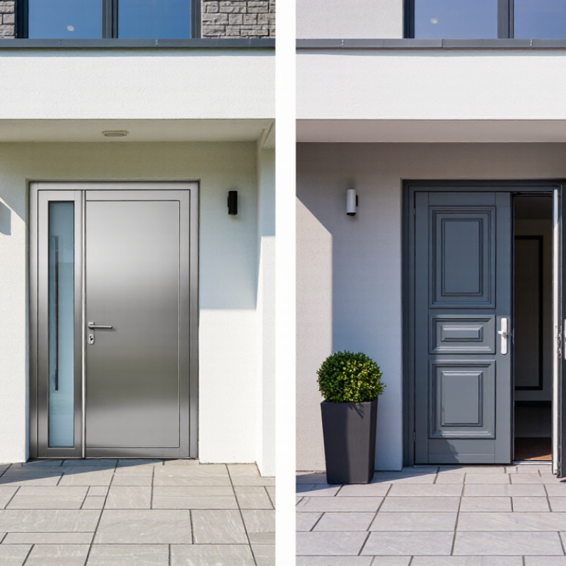 China Best Single Vs Double Entry Door Which Is Better?