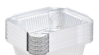 BRC Certified 20.3oz600ml 6.5x5.3 Aluminum Foil Tray for Family Side Dish & Takeout Entrée (3).jpg