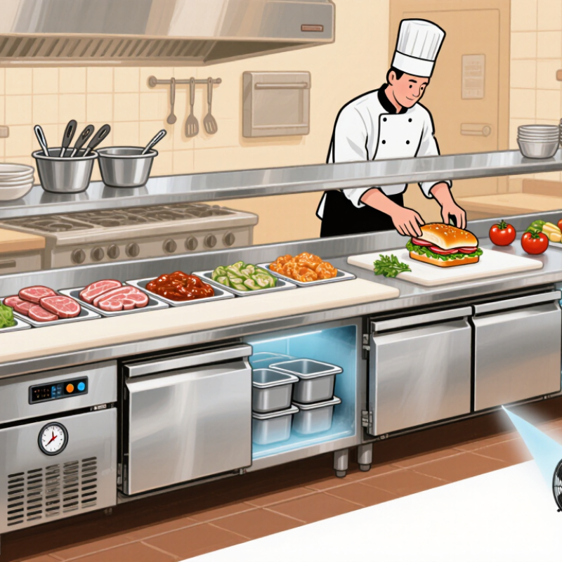 What Is a Commercial Prep Table and How Does It Work?