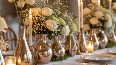 10 Best Gold Bud Vases for Wedding Table Decor?