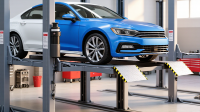Что такое четырехстоечный автомобильный подъемник?