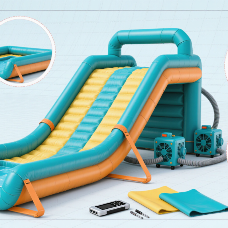 What Are China Best Inflatable Water Slides Made Of?