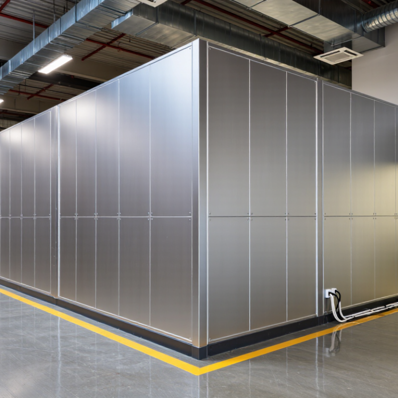 Modern Commercial Facilities Increasingly Adopt Metal Sheet Partition Walls