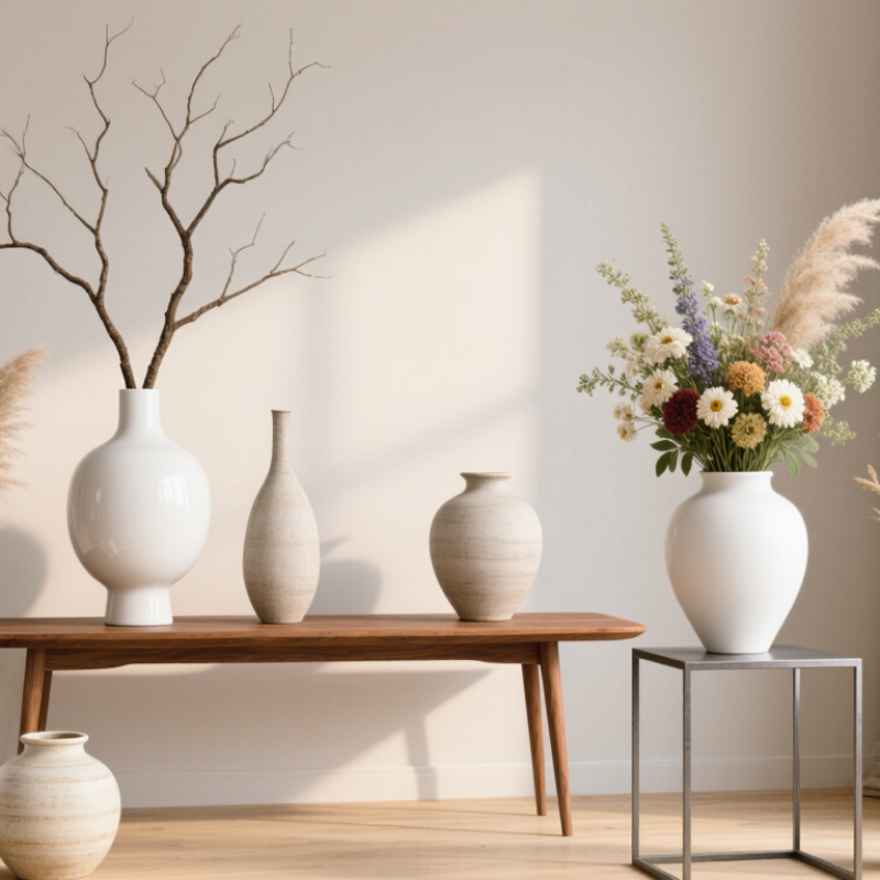 How to Choose a Modern Large White Vase?