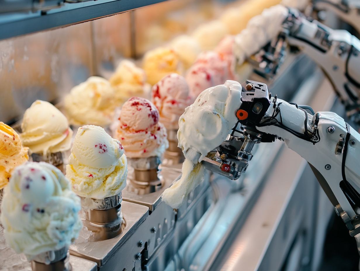How Ice Cream Robots are Revolutionizing Dessert: The Science Behind Automation and Flavor Creation