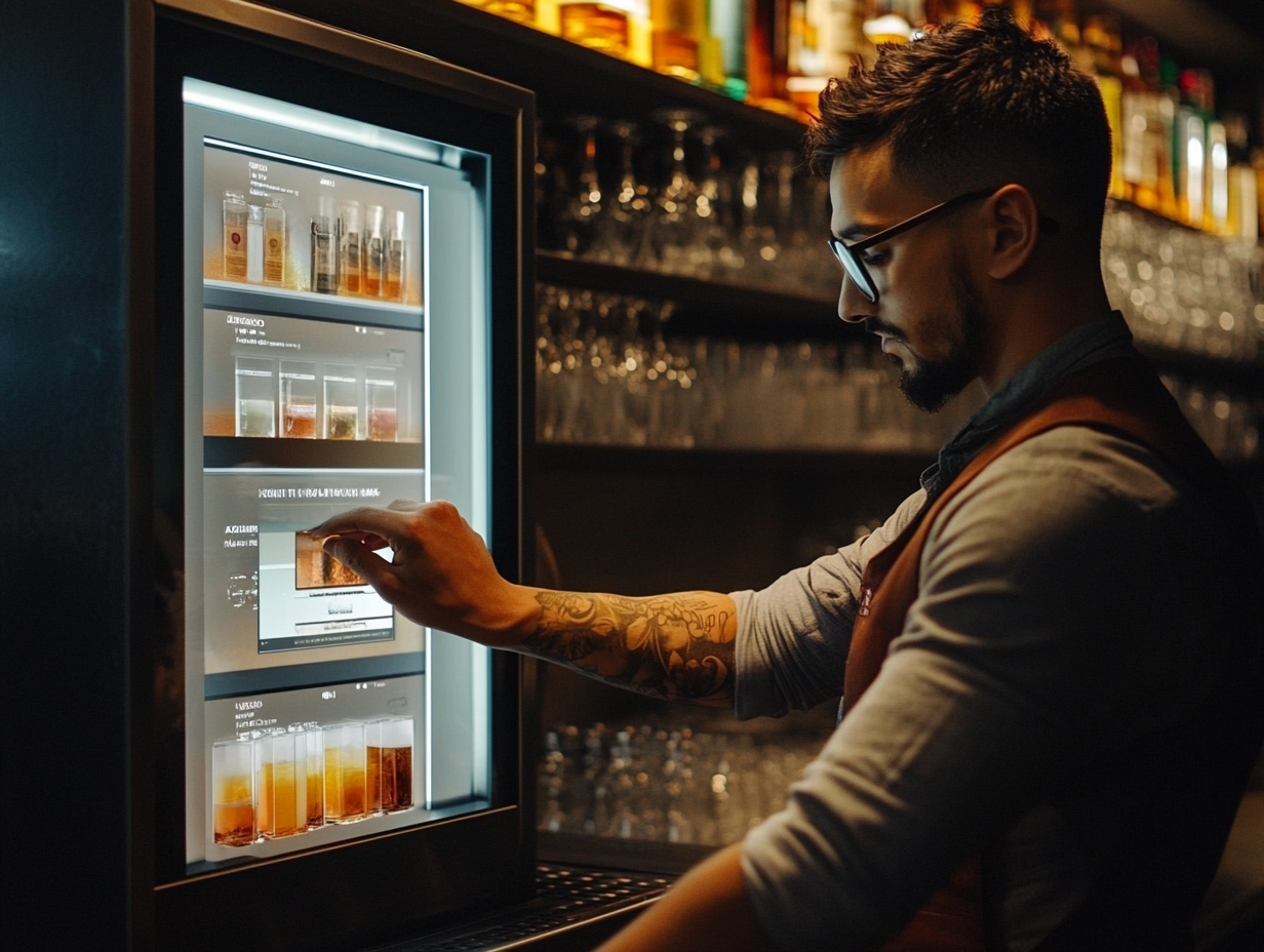 Who Needs a Traditional Bartender When You Can Have an AI Bartender Kiosk
