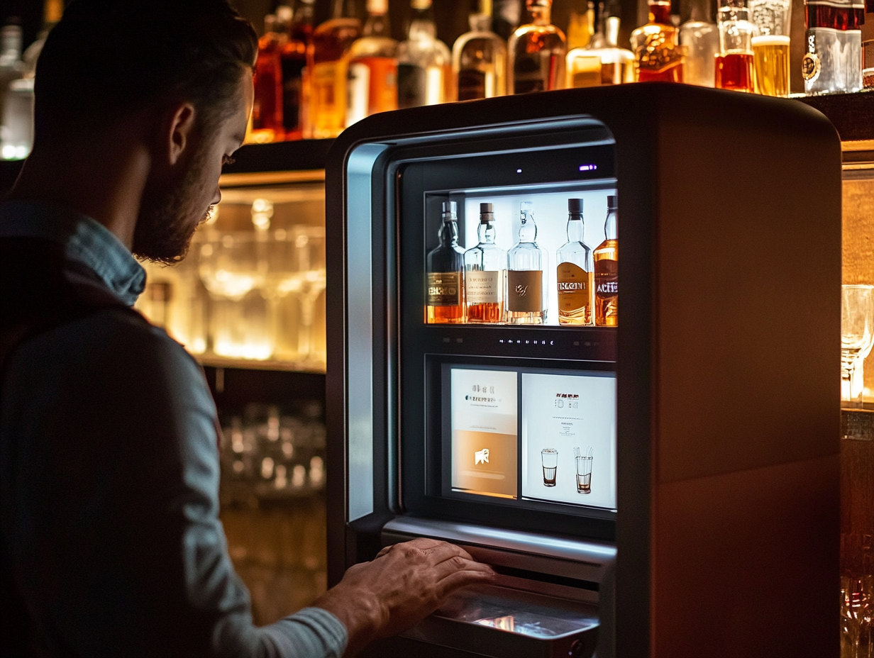 Who Needs a Traditional Bartender When You Can Have an AI Bartender Kiosk