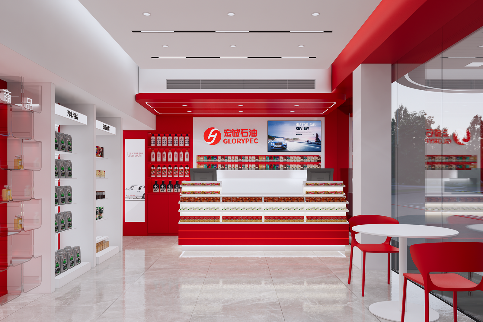 Transformación de una tienda de conveniencia premium: proyecto personalizado de la fábrica ZZC