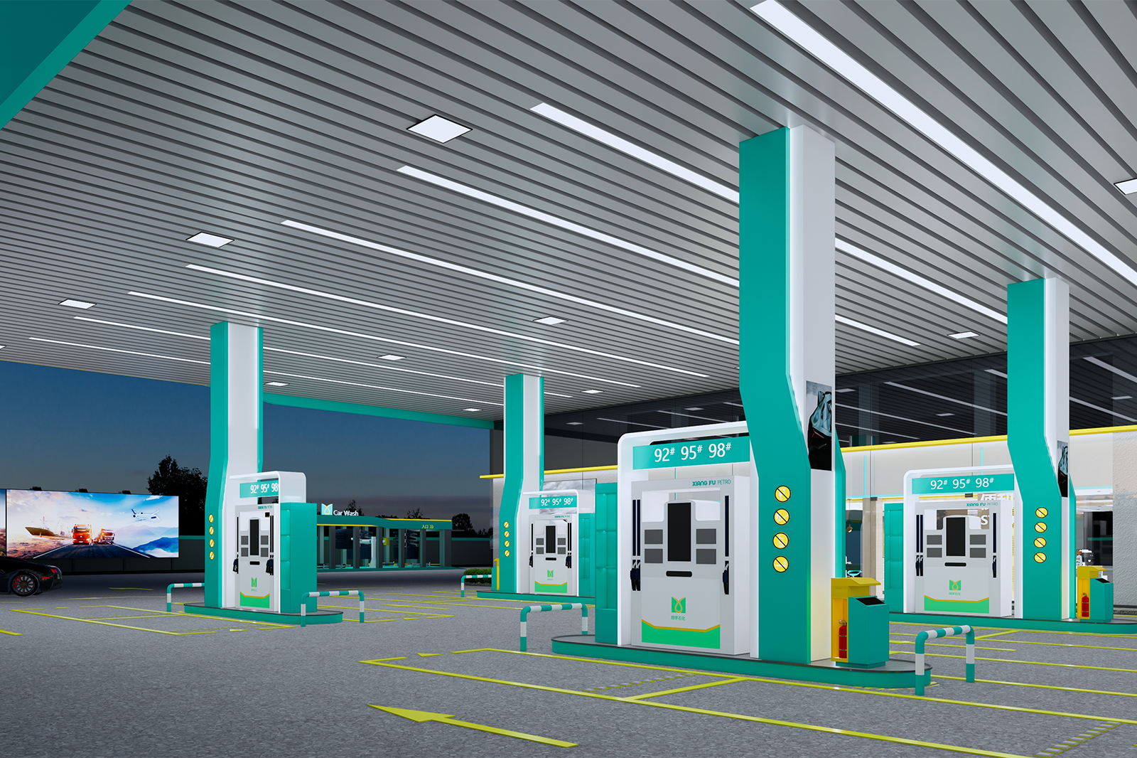 Xiangfu Petrochemical - Gas Station Car Wash Turnkey Solution