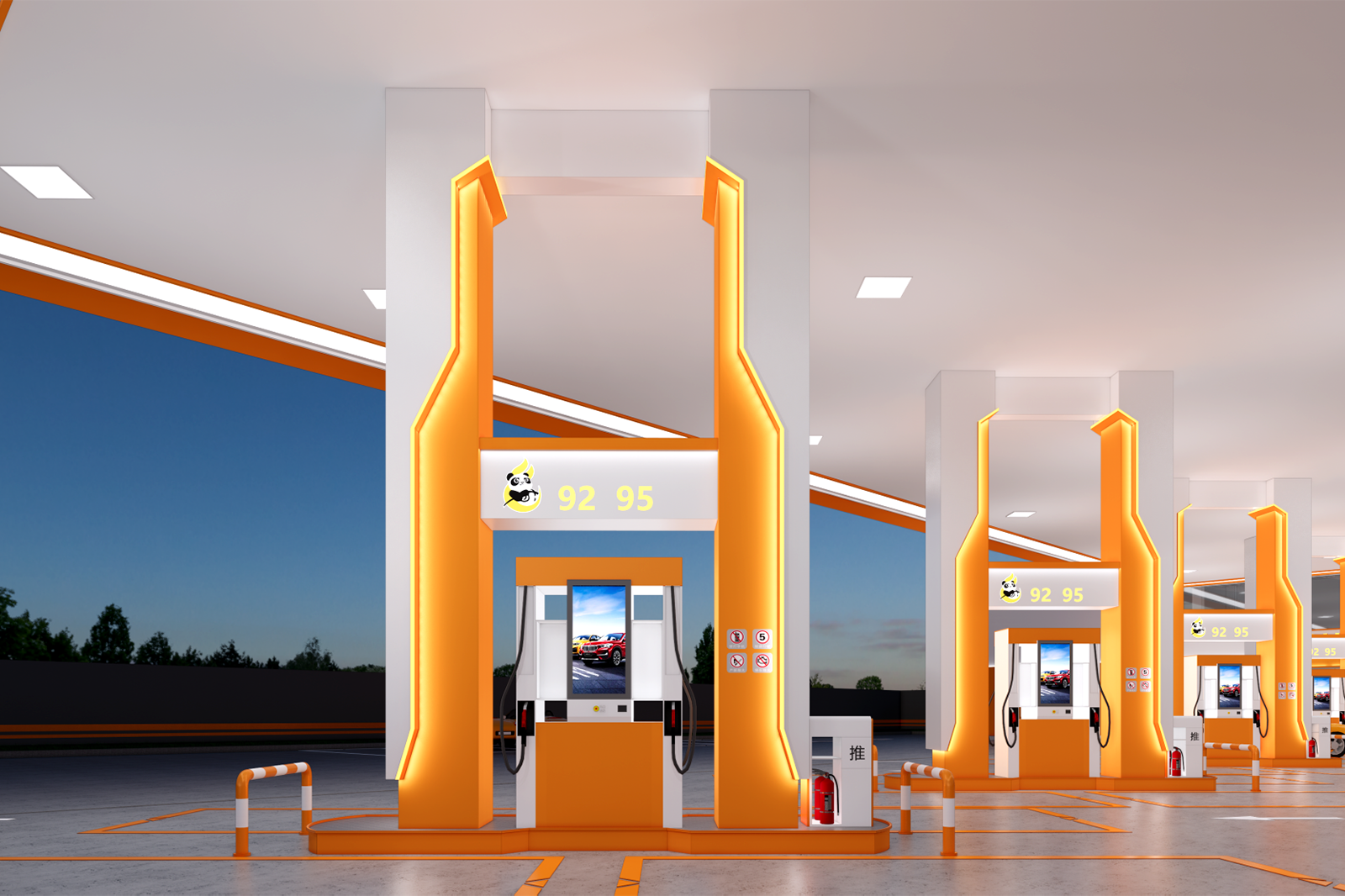 Harlow Pony - Guancheng Station C-Store Turnkey Solution: End-to-End Design & Build with Meticulous Detailing