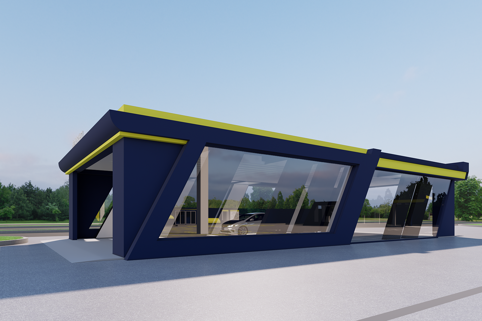 Xiangyou Petrochemical - Yantang Gas Station Premium Car Wash Facility Turnkey Solution