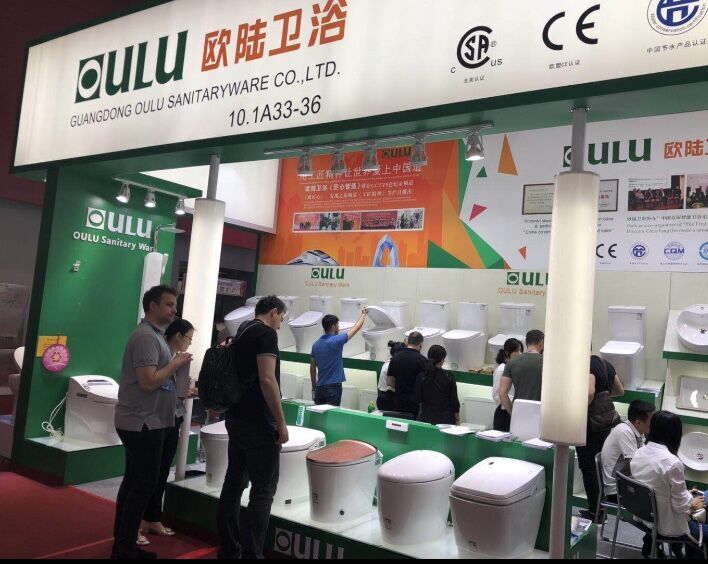 OULU Sanitary Ware Makes Striking Appearance at Guangzhou Trade Fair, Leading New Trends in the Sanitary Ware Industry with Innovative Products and Professional Services
