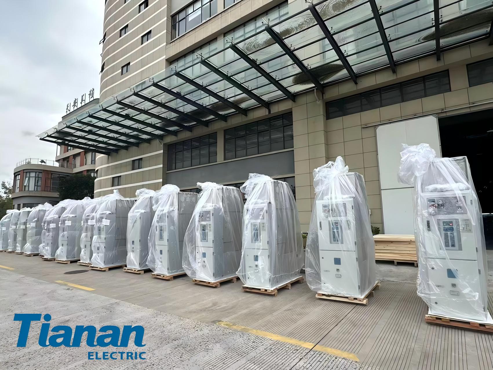 Steady Progress, Global Service: Ningbo Tian’an Ships 15 Gas-Insulated Switchgear to Eastern Europe