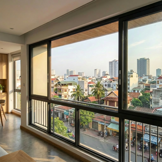 The New BSW130 Series  Hidden Sash Aluminum Sliding Window: Minimalist Design Meets 2026 Functionality 