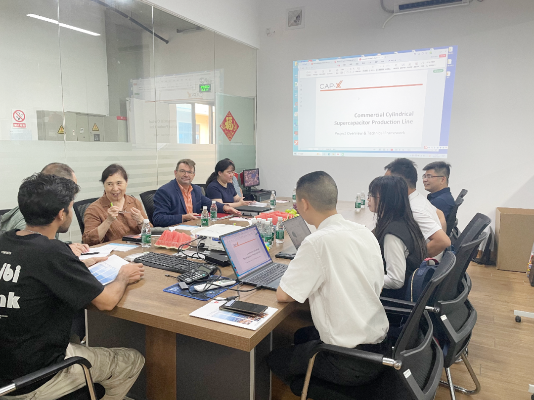 CAP-XX Executives Visit Hongda New Energy: A Global Alliance for Battery Testing & Supercapacitor Innovation