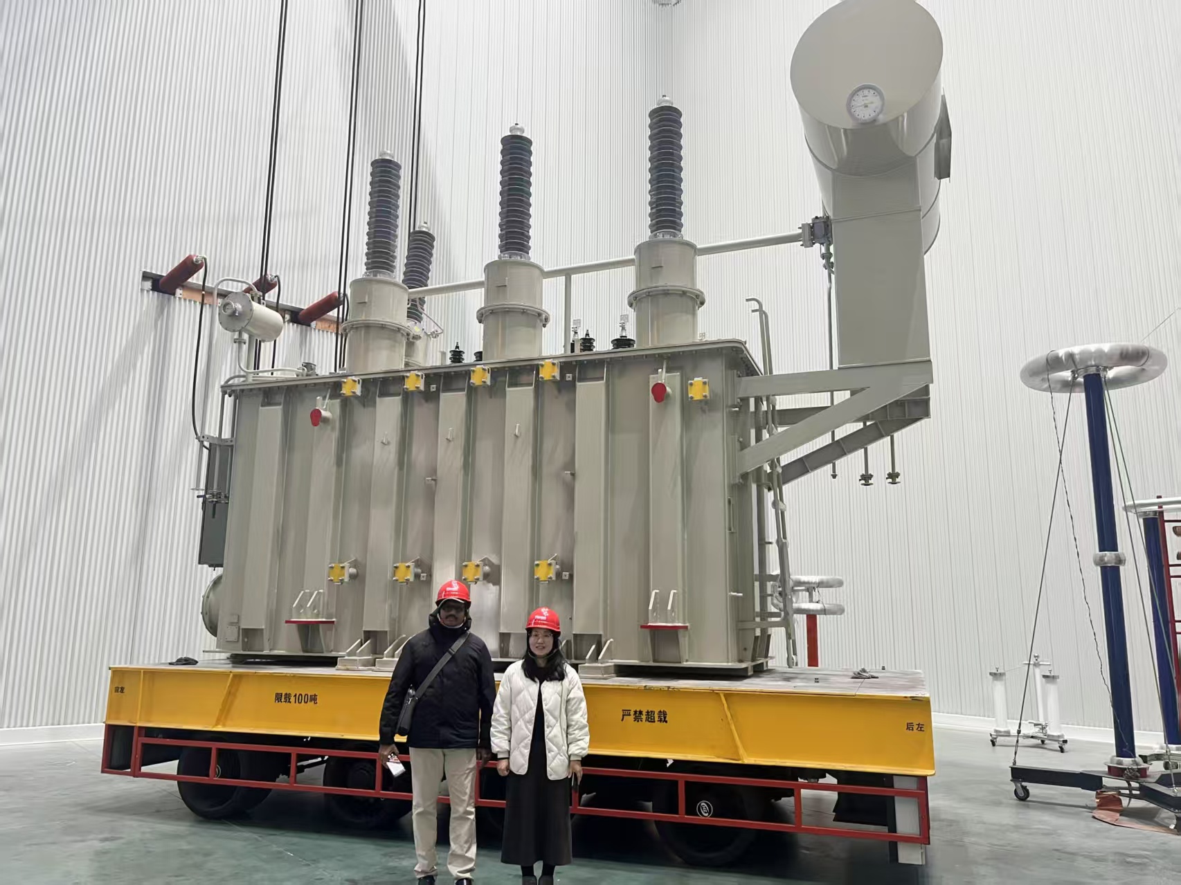 Zambian Client Pays Third Visit to Tianan Electric
