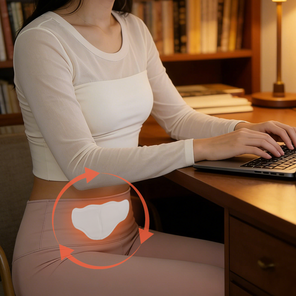 Menstrual Heat Patch: Natural Non-Drug Feminine Care Solution for Period Cramp Relief
