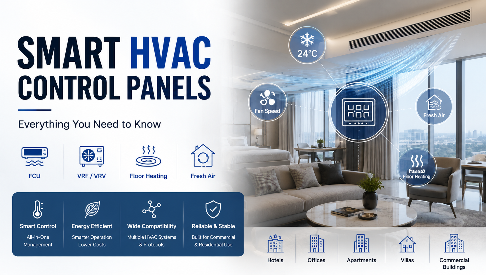 Smart HVAC Control Panels: Everything You Need to Know