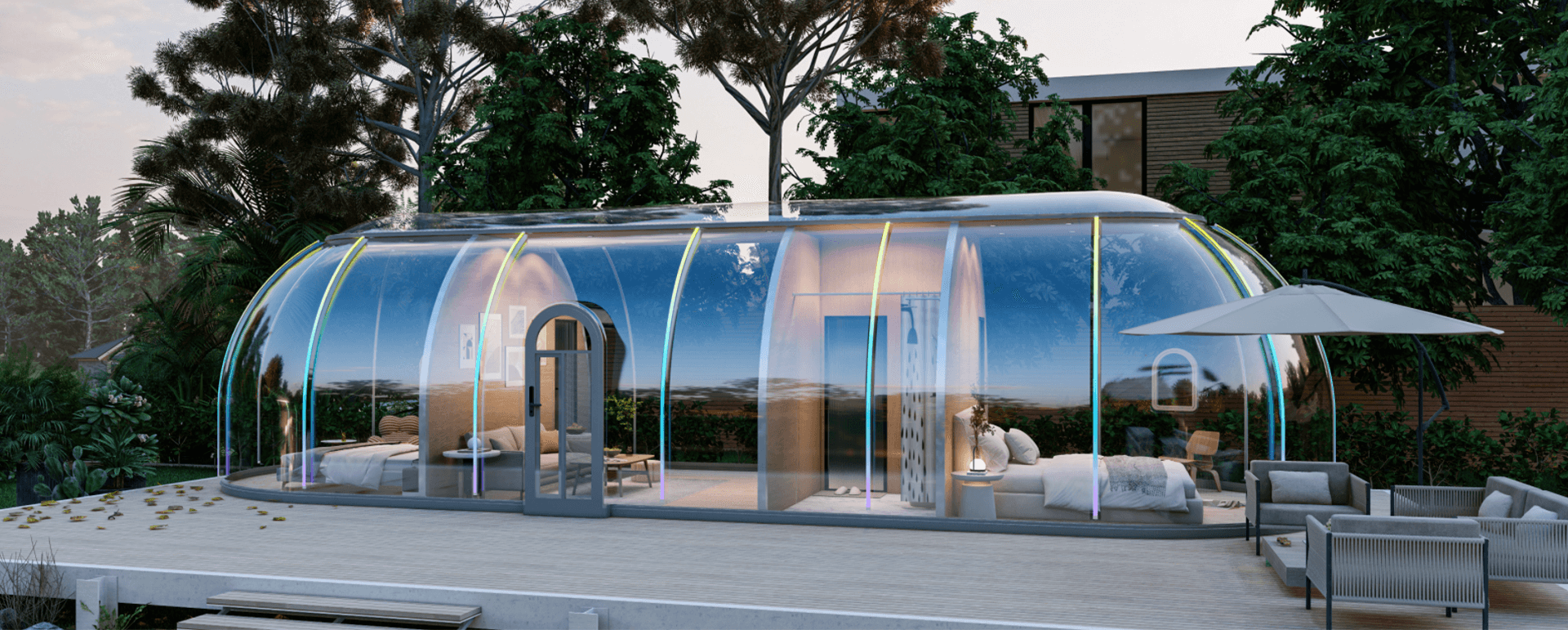 Skycamp Series Glamping Pod Dome