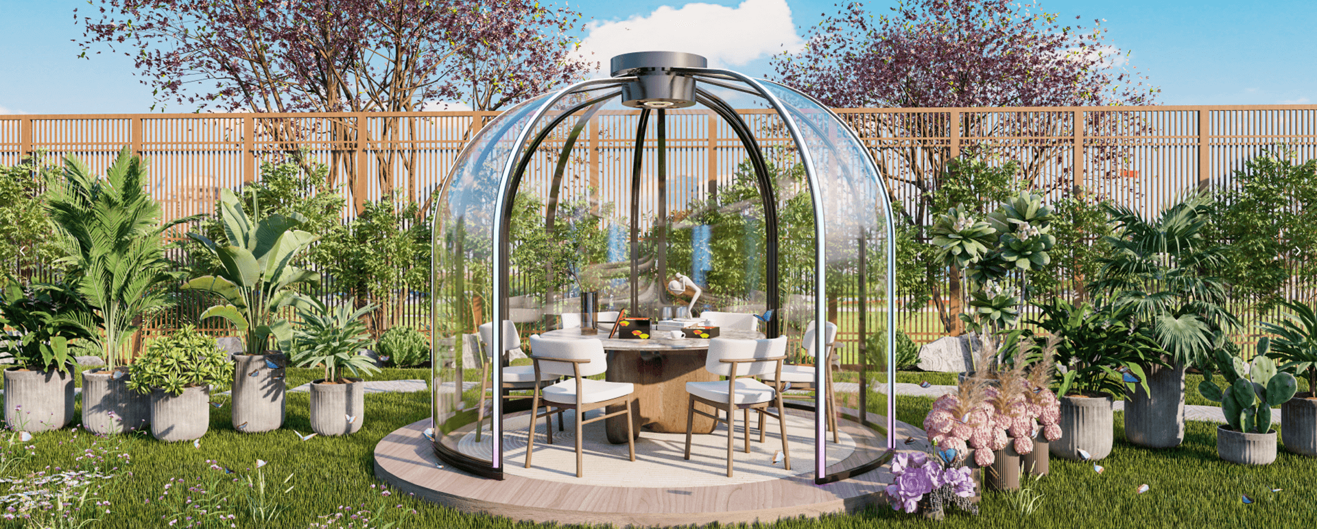 Stargate Series PC Dining Dome