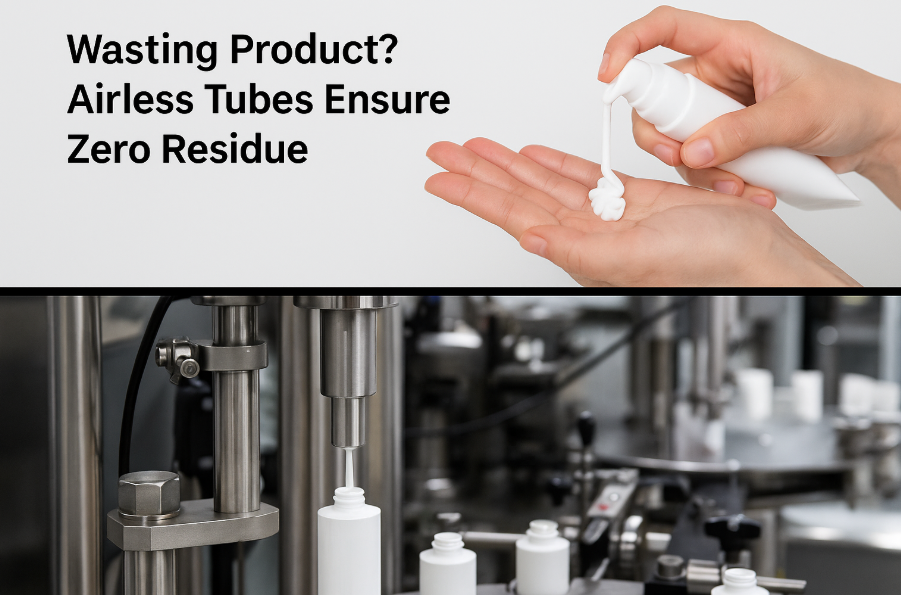 Wasting Product? Airless Tubes Ensure Zero Residue