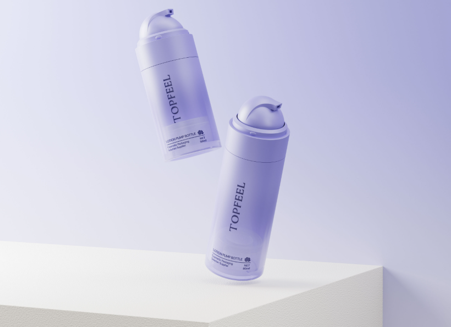PET airless bottle