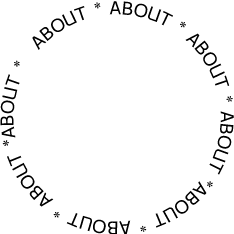 Play Text Circle