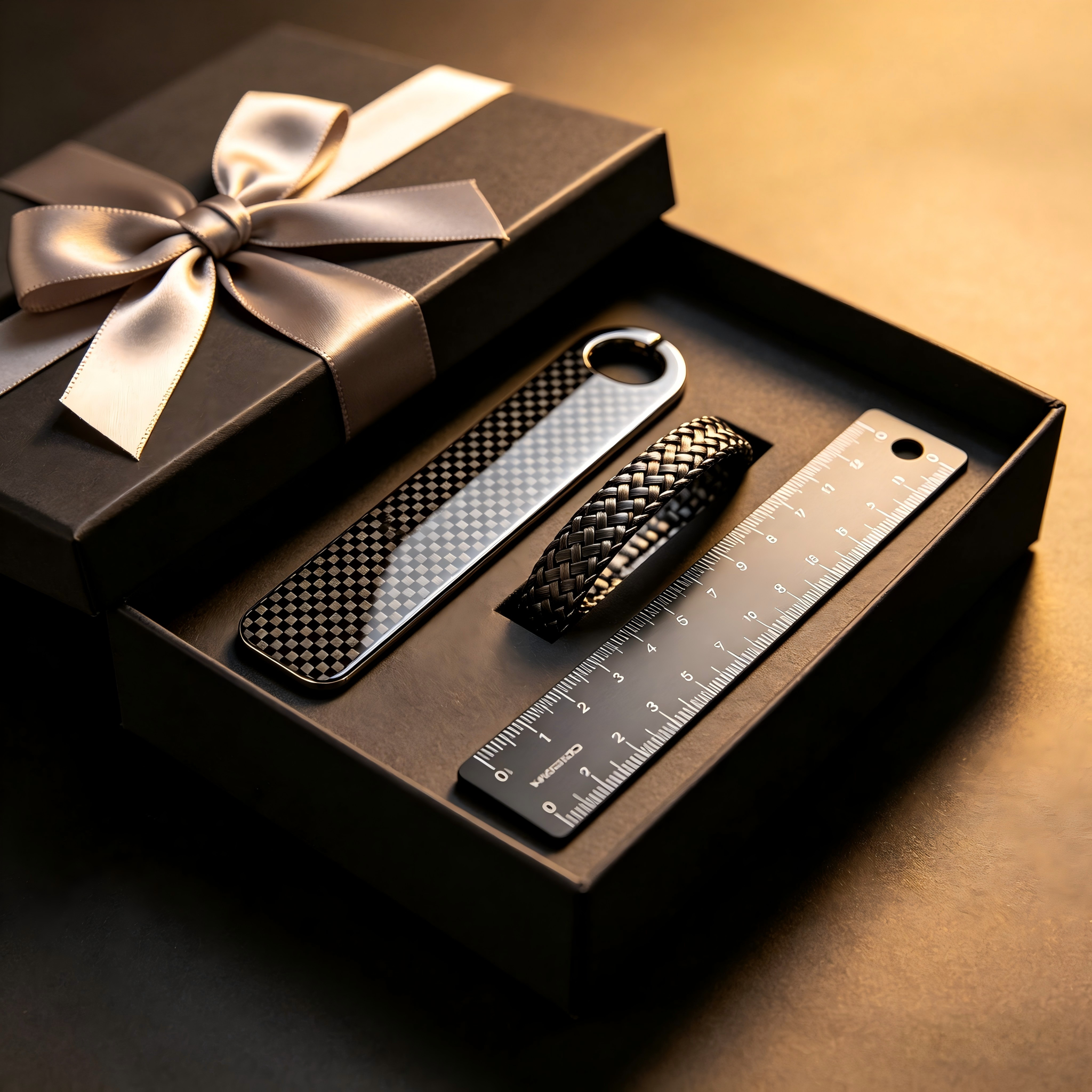 Practical Elegance: Carbon Fiber Bookmarks, Bracelets & Rulers – Memorable Gifts That Last
