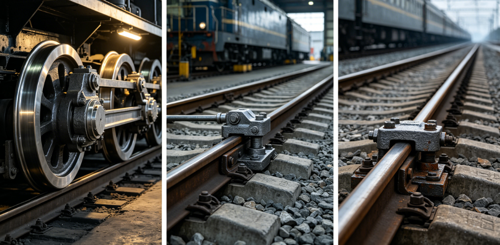 Investment Steel Casting for Railway Parts