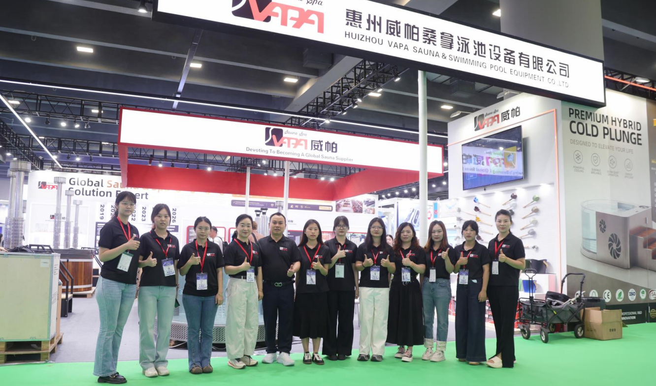 On-site Report | Vapasauna Attracts Global Buyers at Guangzhou Pool & SPA Expo