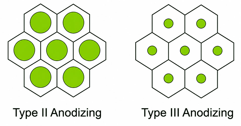 Type II Anodizing vs Type III Anodizing