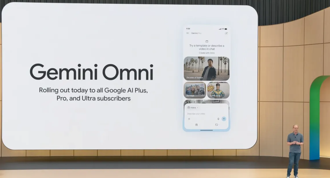 Gemini Omni video generation model