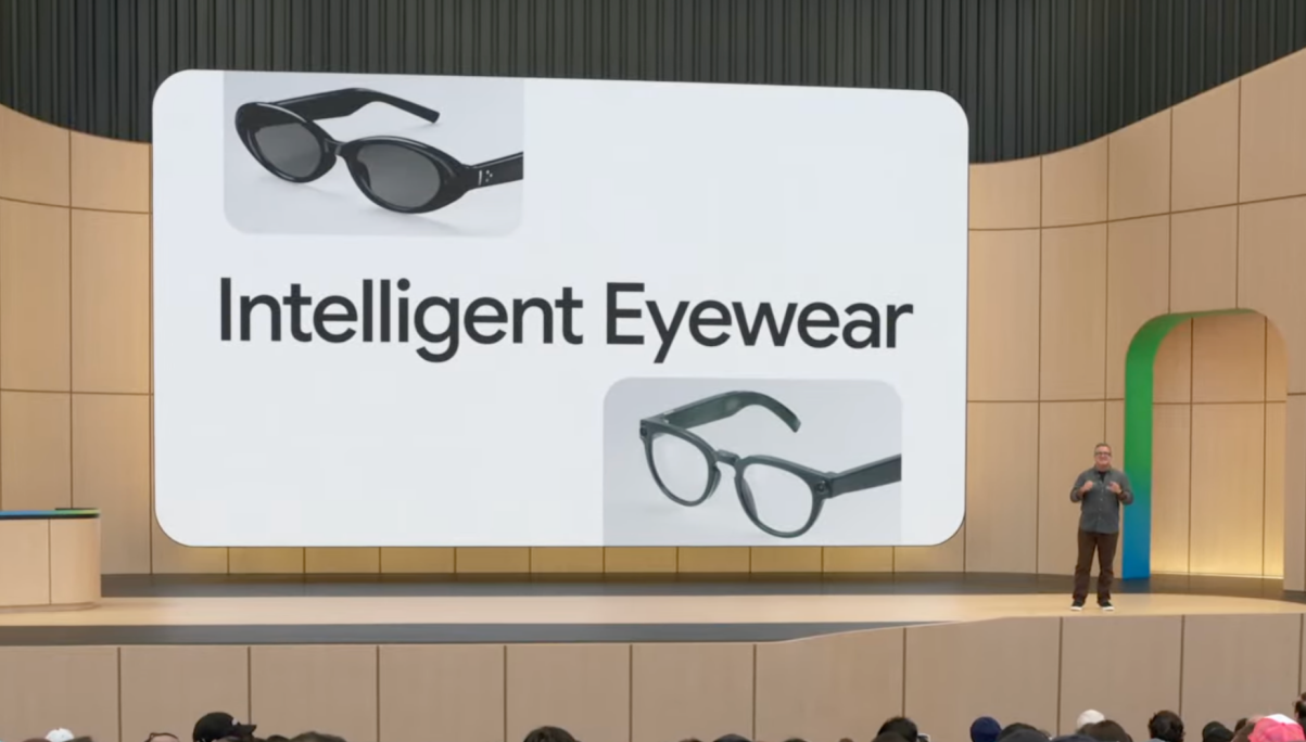 Google intelligent eyewear with Samsung, Warby Parker, Gentle Monster
